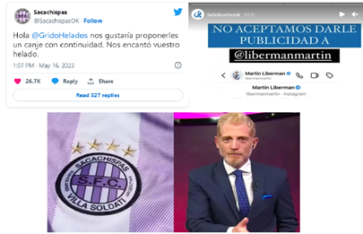 El club Sacachispas se burló de periodista Martín Liberman en las redes sociales