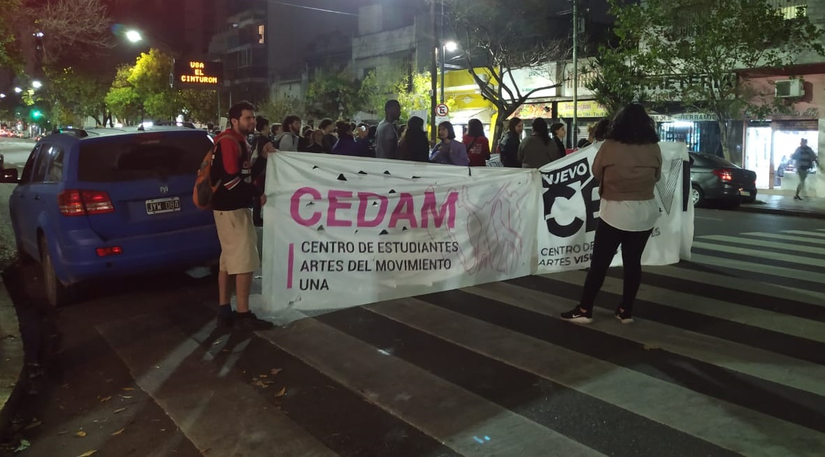 Almagro: estudiantes protestaron en Belgrano y Virrey Liniers para exigir la aparición de Belén Maida