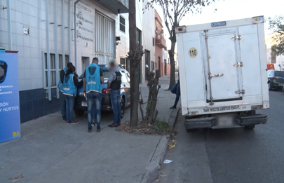 Recuperan una camioneta con cámara frigorífica robada en Soldati