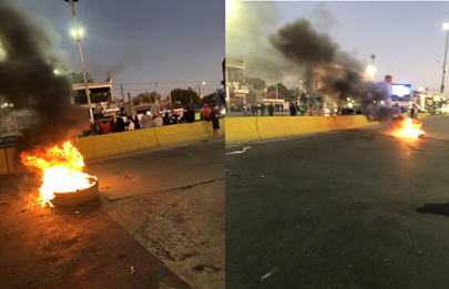 Protesta y corte total en Puente Alsina