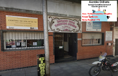Reunión del mes de mayo del Consejo Consultivo de la Comuna 9
