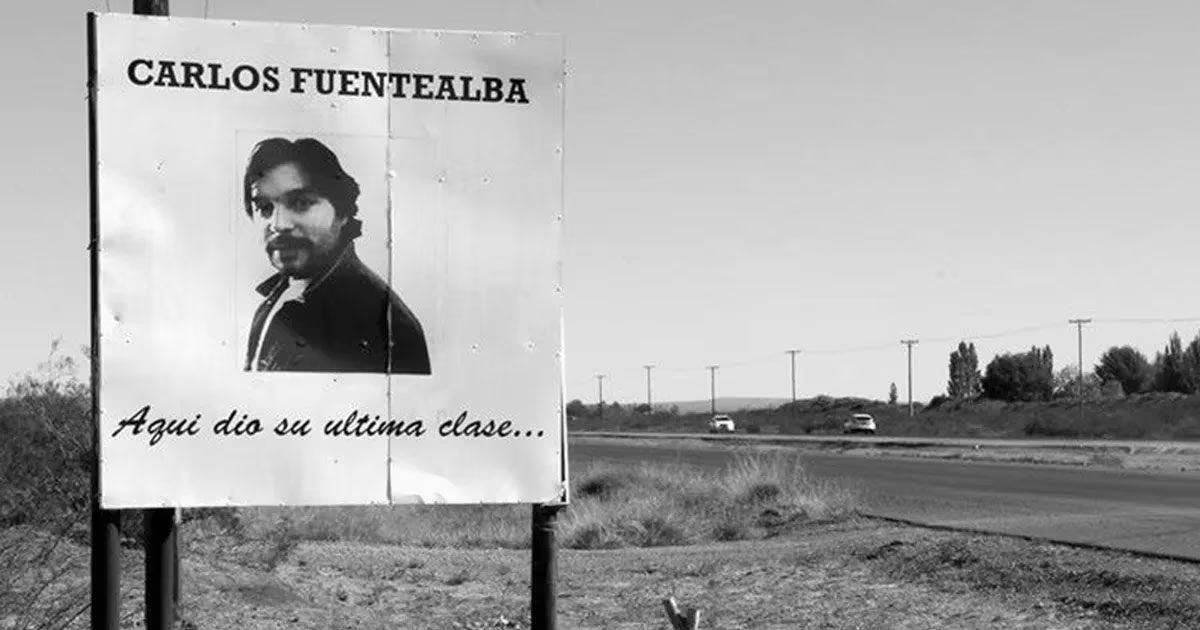 Fuentealba era realmente peligroso; claro, andaba alfabetizando