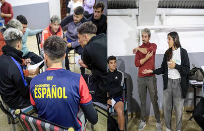 Taller sobre consumos problemáticos en Deportivo Español