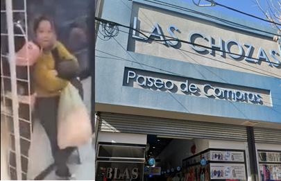 Empleadas de un local de Flores agreden por error a una mujer