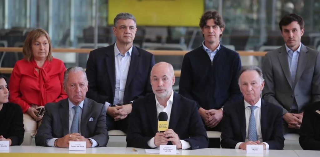 Rodríguez Larreta obtuvo una foto de unidad con Martín Lousteau, Jorge Macri, Graciela Ocaña y García Moritán