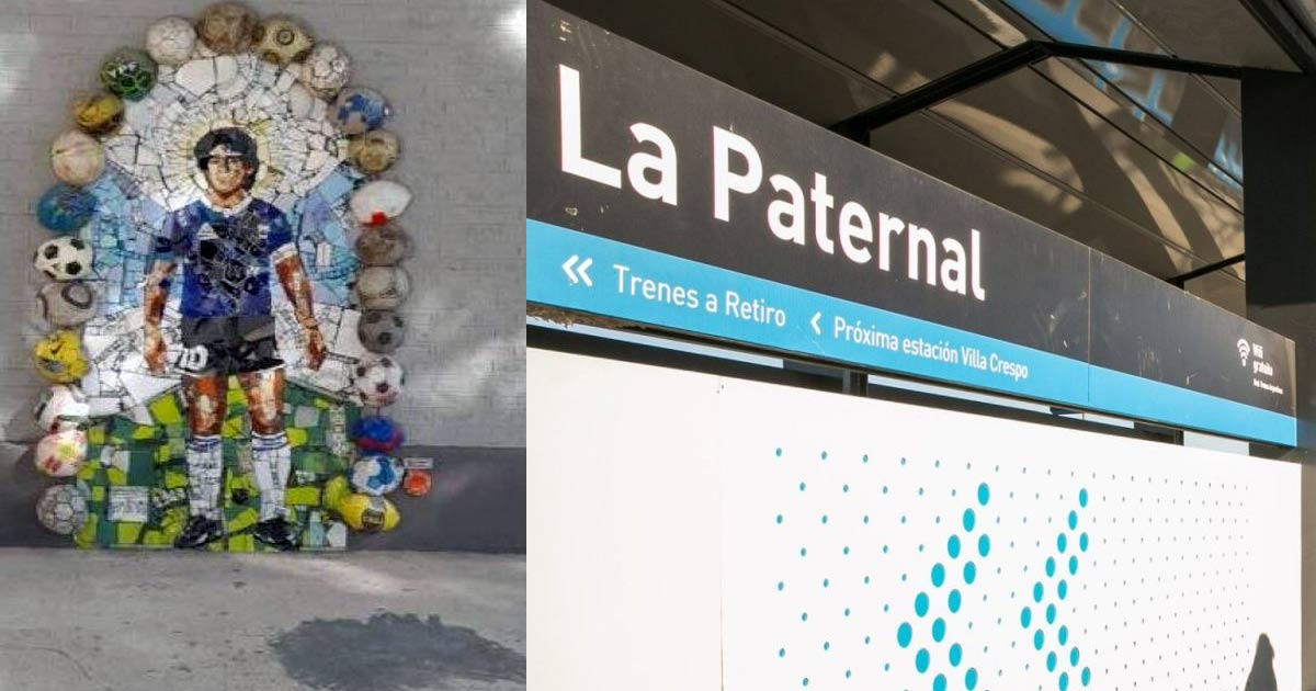 FFCC San Martín: La estación La Paternal podría llamarse “Diego Armando Maradona”