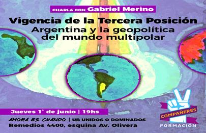Charla debate en Parque Avellaneda “Vigencia de la tercera posición”