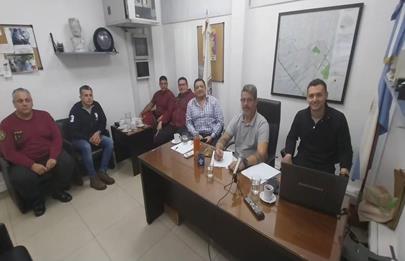 El presidente comunal participó del encuentro de Comisarias Cercanas