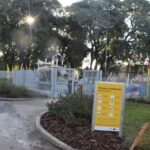 Inauguración del nuevo patio de juegos en Parque Avellaneda