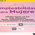 Empleabilidad para mujeres en la Comuna 7