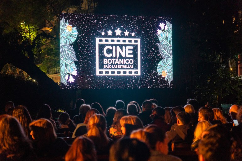 Volvió el cine al Jardín Botánico