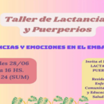 Taller de lactancias y puerperios en el CeSAC 24 de Villa Soldati