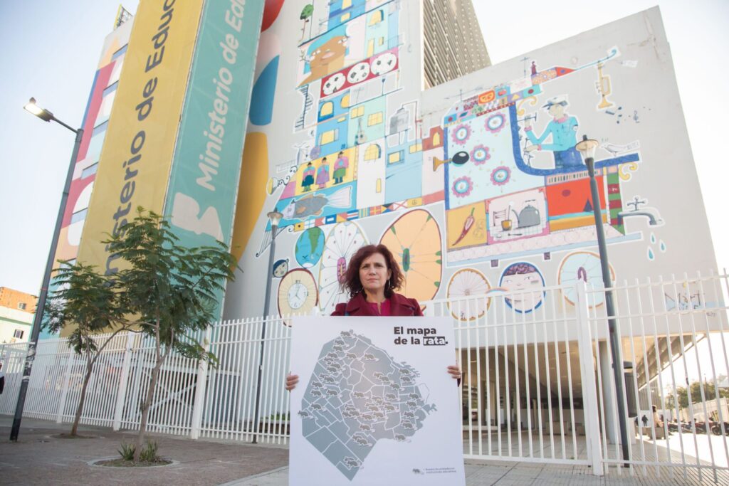 Velasco entregó a Educación el Mapa de la Rata: 48 edificios afectados, con 115 establecimientos educativos