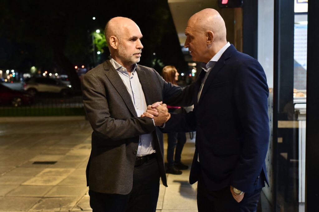 Rodríguez Larreta dio la bienvenida a José Luis Espert a Juntos por el Cambio