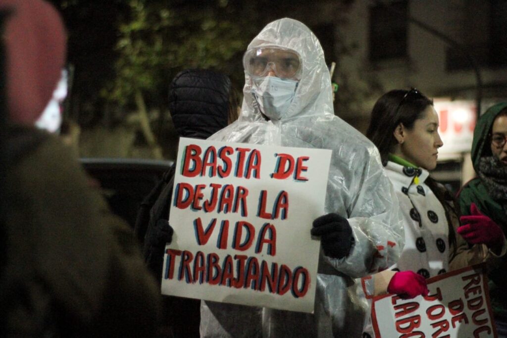Trabajadores protestaron frente a SBASE por la presencia de asbesto en el subte
