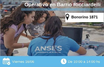 ANSES Y PAMI llegan al barrio Padre Ricciardelli