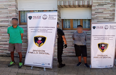 Dos detenidos por cometer un robo en plena General Paz