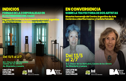 Parque Avellaneda: Última semana para visitar las muestras realizadas junto al Centro Argentino de Arte Cerámico CAAC