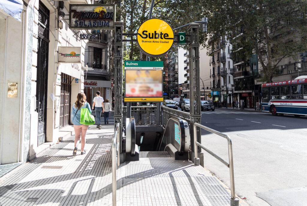 Subte: reabre la estación Bulnes de la Línea D