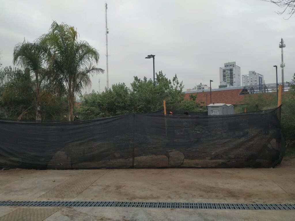 Iniciaron obras de puesta en valor en el Parque de la Estación