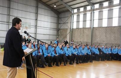 Encuentro de mujeres de la Policía de la Ciudad en Parque Avellaneda