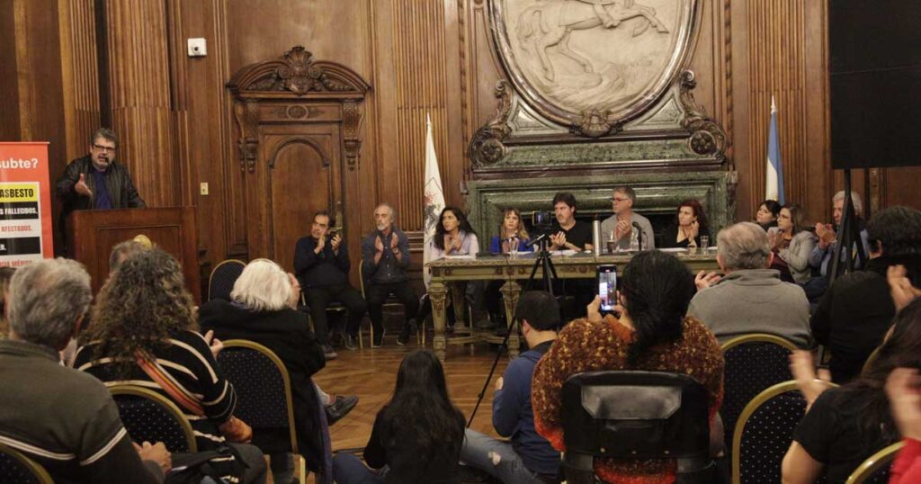 La denuncia por asbesto en el subte nuevamente en la Legislatura porteña