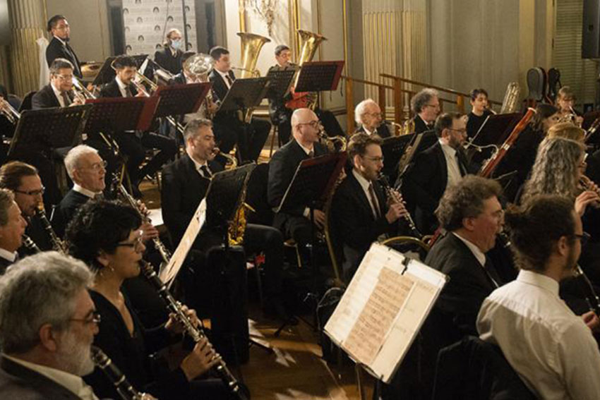 Concierto de protesta de la Banda Sinfónica de la ciudad de Buenos Aires por negligencia oficial