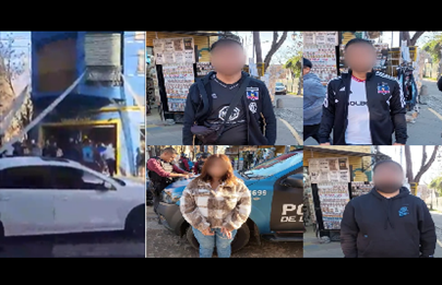 Incidentes con hinchas de Colo Colo en La Boca