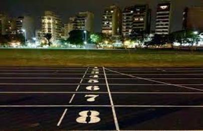 Después de varios días volvió la luz a la pista de Parque Chacabuco