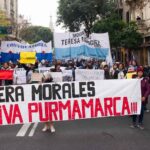 Movilización porteña en contra de la represión en Jujuy