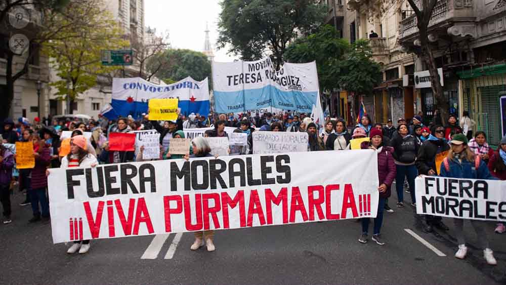 Movilización porteña en contra de la represión en Jujuy