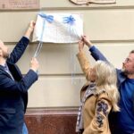 Almagro: la Legislatura porteña descubrió una placa conmemorativa en Las Violetas
