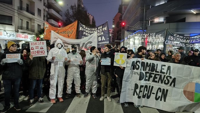 Balvanera: corte en Rivadavia y Agüero contra el asbesto en el subte