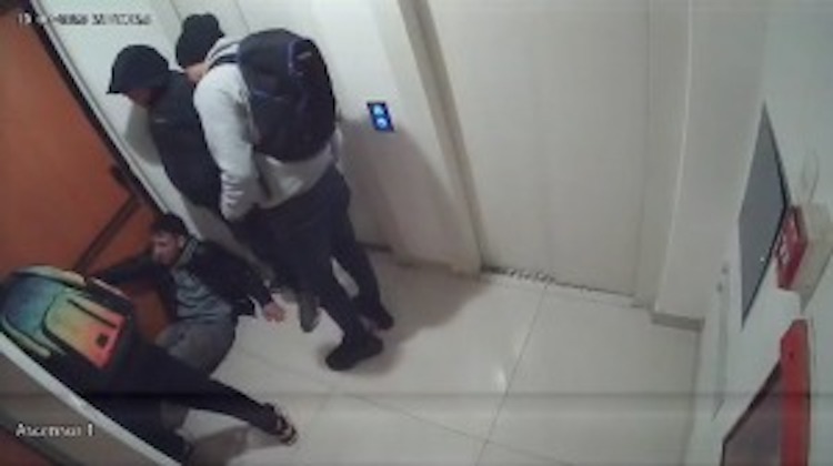 Cuatro delincuentes robaron oficinas ubicadas en seis pisos de un edificio