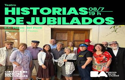 Teatro: “Historias de jubilados” en el Marco del Pont