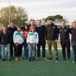 El ministro Lammens visitó el club Social y Deportivo Crespo Juniors