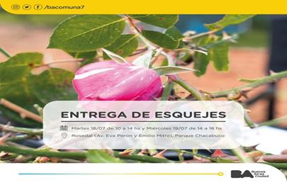 El Rosedal en tu casa en Parque Chacabuco