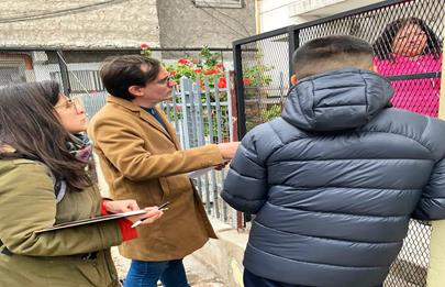Recorrida con PAMI en barrio Illia de Bajo Flores
