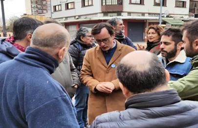 Cappa acompañó a la comunidad del IVA en su reclamo