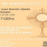 Taller de oración Santo Cristo en Villa Riachuelo