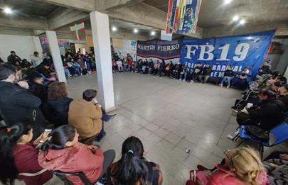 Reunión de trabajo con comedores y merenderos comunitarios en Bajo Flores