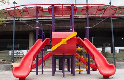 Nuevas obras en la  Plazoleta Saint Exupery