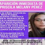 Aparecieron Mayra y Camila ahora buscan a Priscila