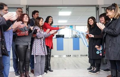 Inauguración de la nueva sede de ANSES en el barrio de Liniers