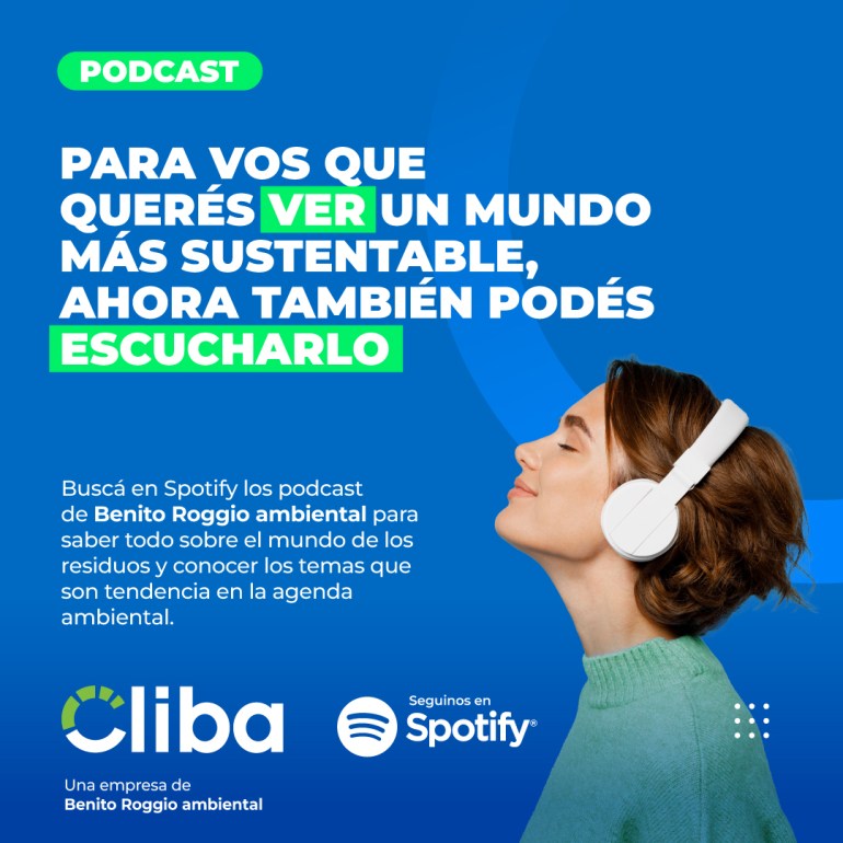 Todo sobre el mundo de los residuos ahora con Cliba en Spotify