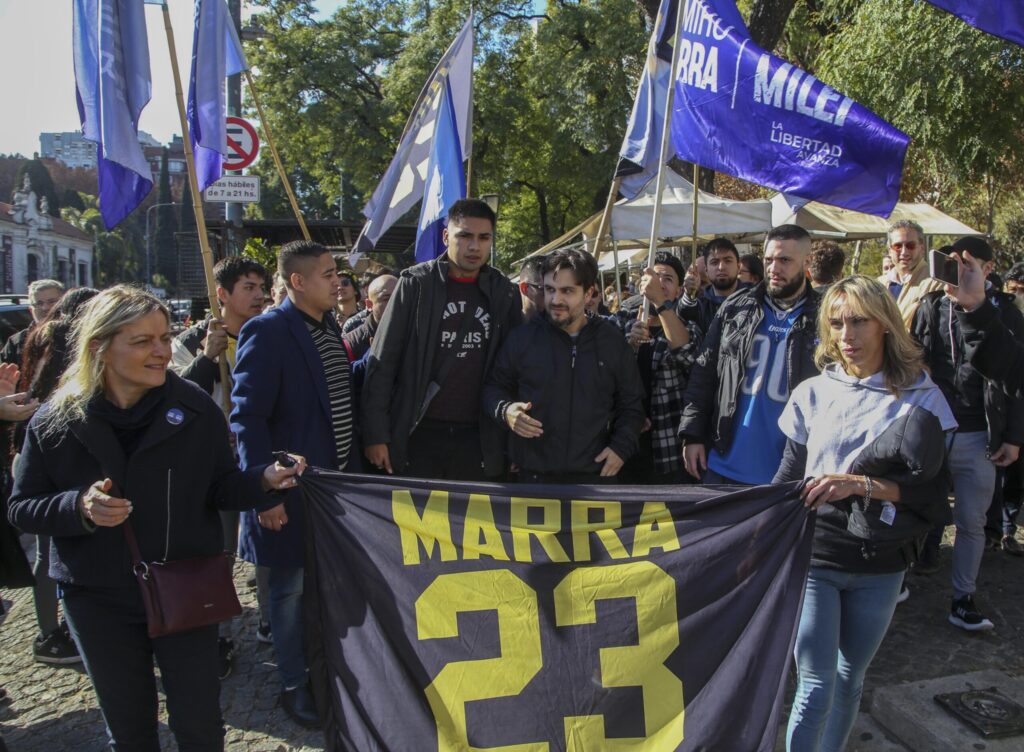 Marra inició la campaña libertaria en la Ciudad: “Nuestra preocupación es bajar impuestos y liquidar las regulaciones”