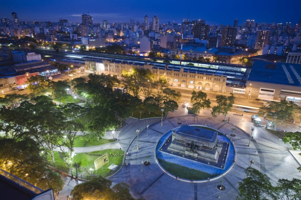Acto en Plaza Miserere por el Día Mundial contra la Trata de Personas