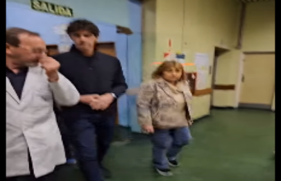 Lousteau y Ocaña visitaron el hospital Santojanni