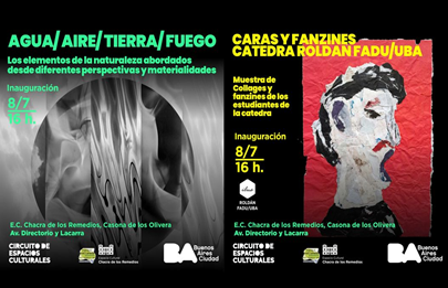 Agua/aire/tierra/fuego en Centro de Arte Contemporáneo La Casona de los Olivera