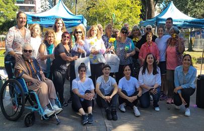 Parque Chacabuco: personas mayores podrán festejar sus cumpleaños en las Estaciones Saludables